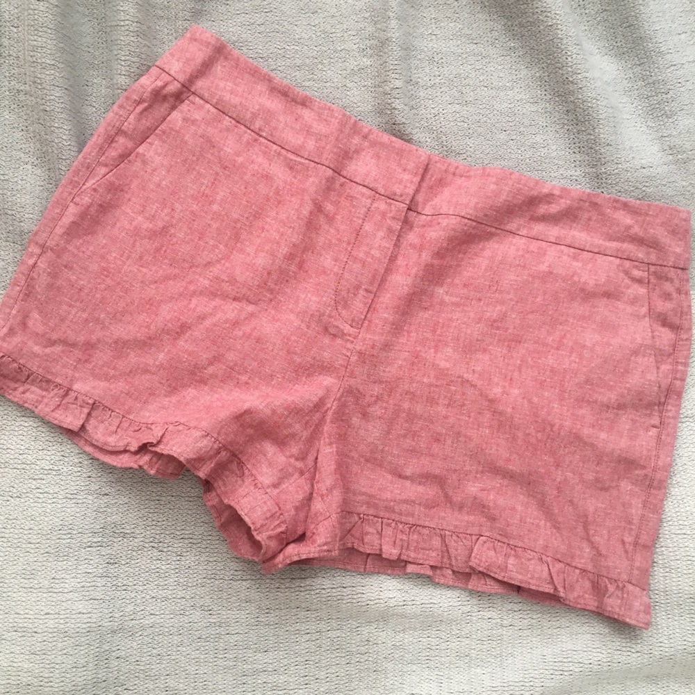 NWT LOFT flirty pink shorts, size 12
